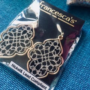 Silver and Gold Earrings